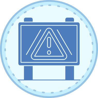 Modern b 'nin vektör illüstrasyonu eksik simgesi