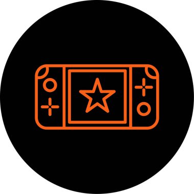 Modern simgenin vektör illüstrasyonu