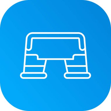 Modern b 'nin vektör illüstrasyonu eksik simgesi