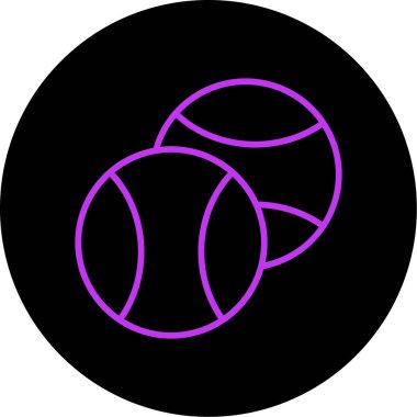 Top. Web simgesi basit illüstrasyon