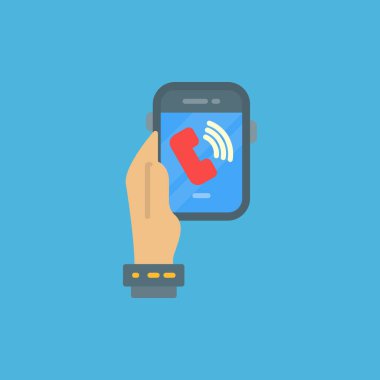 mobil bankacılık vektörü düz illüstrasyon