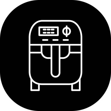 vektör atm simgesi illüstrasyonu