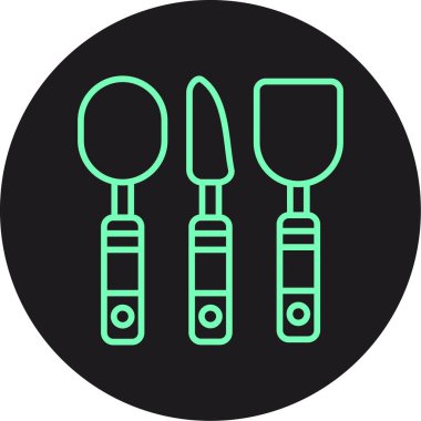 Benzersiz tornavida vektör simgesi