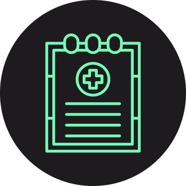 vektör tıbbi ve sağlık simgesi