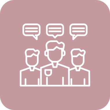 İş ve finans simgesinin vektör illüstrasyonu