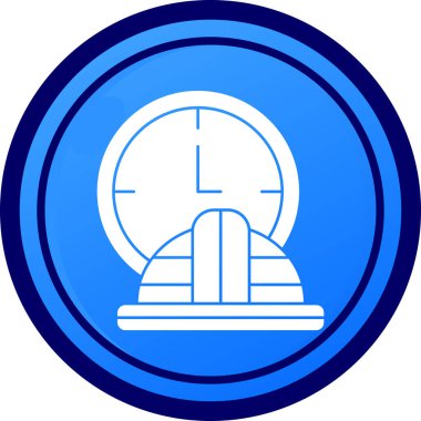 Saatin vektör illüstrasyonu