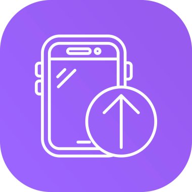 Vektör Mobil simge illüstrasyonu