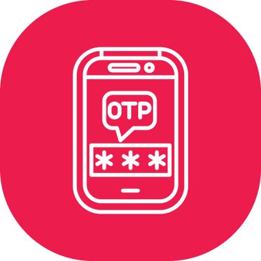 Smartphone Simgesi, vektör illüstrasyonu