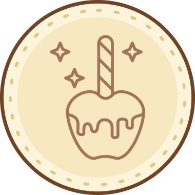 dondurma ikonu vektör illüstrasyonu