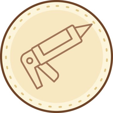 Bir roket simgesinin vektör çizimi