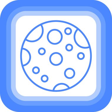 Yemek. Web simgesi basit illüstrasyon