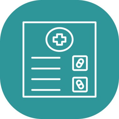 vektör tıbbi ve sağlık simgesi