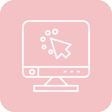 seo modern simgesinin vektör illüstrasyonu