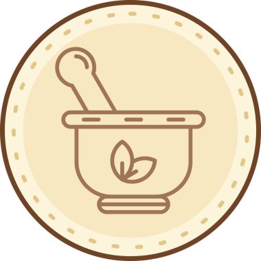 Bir fincan kahvenin vektör çizimi