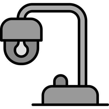 elektrik lambası simgesi, taslak biçimi