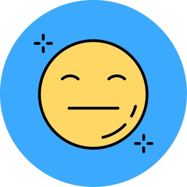 emoji yüz simgesi simgesi - özet biçimi