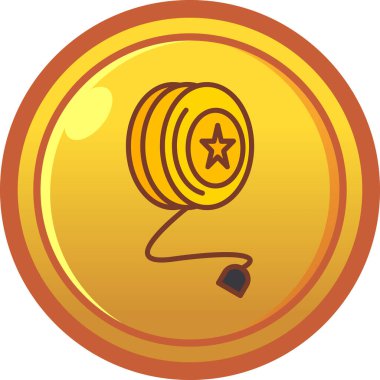 Bozuk parayla bir paranın vektör illüstrasyonu