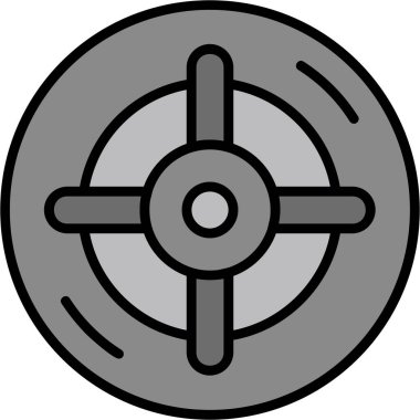 hedef simge, vektör illüstrasyonu