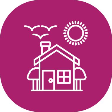 Ev. Web vektör resimleme