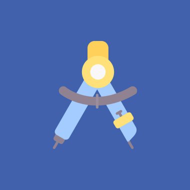 Noel zil düz simgesini