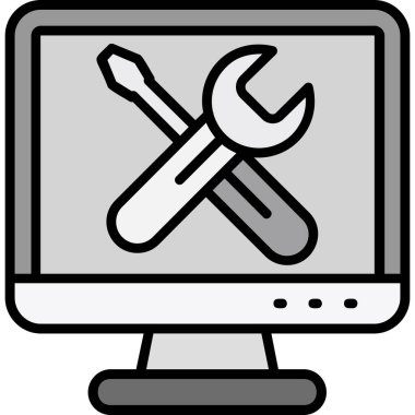 bilgisayar bakım onarım simgesi