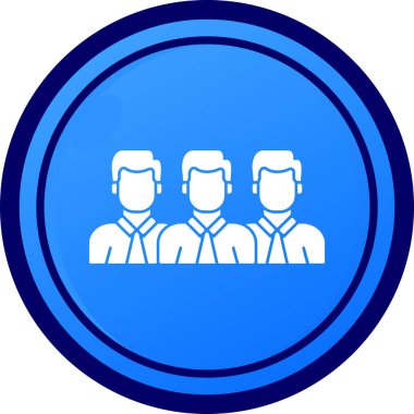 İnsan simgesinin vektör illüstrasyonu