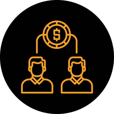 İnsan simgesinin vektör illüstrasyonu