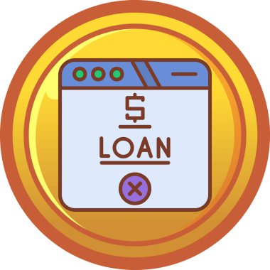 Krean simgesi vektör illüstrasyonu