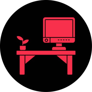 vektör dizüstü simgesi illüstrasyonu