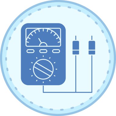 araba gösterge paneli simgesi, vektör illüstrasyonu