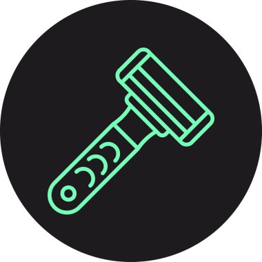 Balta. Web simgesi basit illüstrasyon