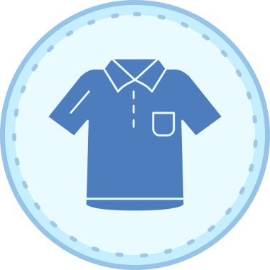 Gömlek. Web simgesi basit illüstrasyon