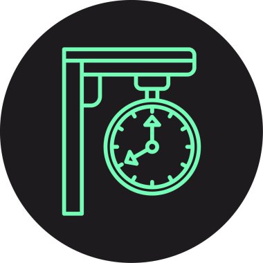 vektör izleme simgesi illüstrasyonu