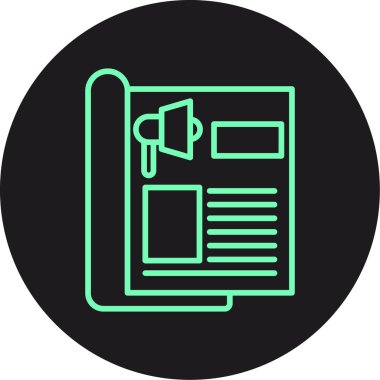 Belgenin vektör illüstrasyonu