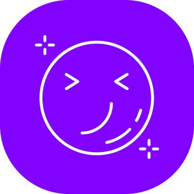 emoji simgesi vektör illüstrasyonu