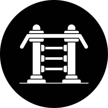 köprü vektör çizgisi simgesi