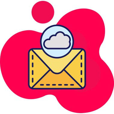 ileti bulutu simgesi - taslak biçimi