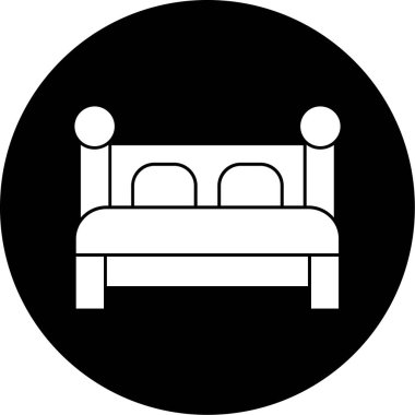 Otel simgesi vektör illüstrasyonu