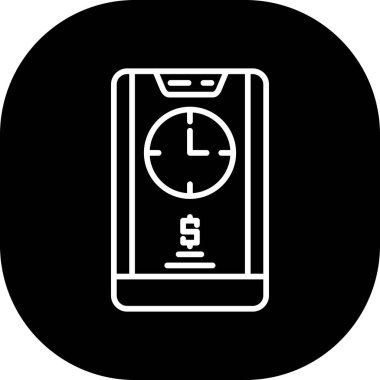 Modern b 'nin vektör gösterimi saatin simgesinden yoksundur