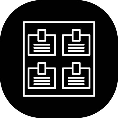 seo modern simgesinin vektör simgesi