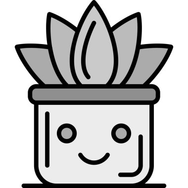 çiçek saksısı simgesi