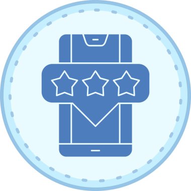 rozet simge. vektör çizim