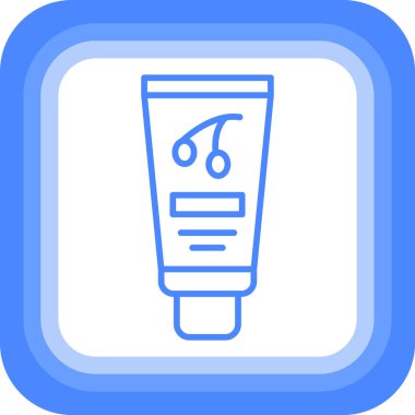 krem simge vektör çizim