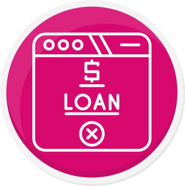 Krean simgesi vektör illüstrasyonu