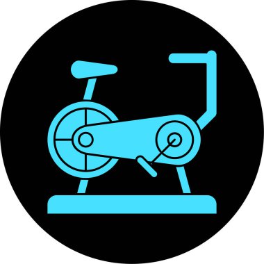 Bir bisikletin vektör çizimi