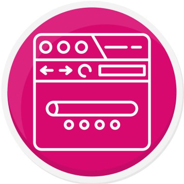 Mutfak simgesi, vektör illüstrasyonu basit tasarım