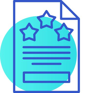 Rozet simgesi. Web için kimlik vektör simgelerinin özet çizimi