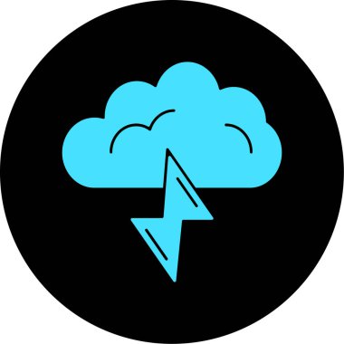 vektör Bulut simgesi illüstrasyonu