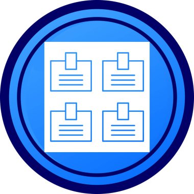 dosya biçimi simgesi, vektör illüstrasyonu