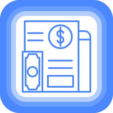 Para için. Web simgesi basit tasarım